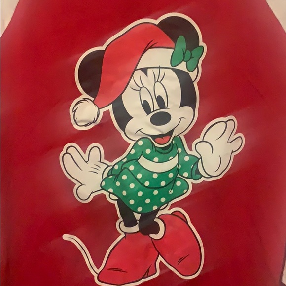 Minnie mouse Christmas tee shirt - Picture 2 of 5